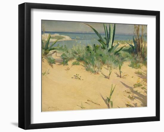 Sand Dunes, Tangier, 1892-Alexander Mann-Framed Giclee Print