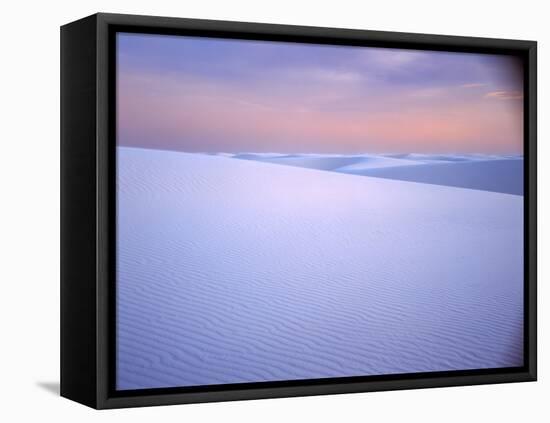 Sand Dunes White Sands National Monument NM-Panoramic Images-Framed Premier Image Canvas