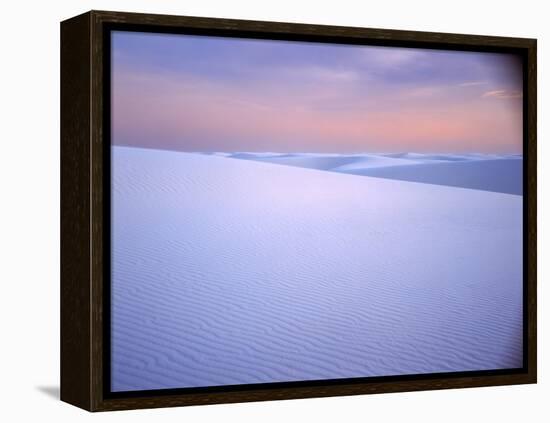 Sand Dunes White Sands National Monument NM-Panoramic Images-Framed Premier Image Canvas