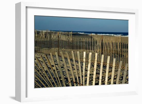 Sand Fence, 2020, (Photograph)-Anthony Butera-Framed Giclee Print
