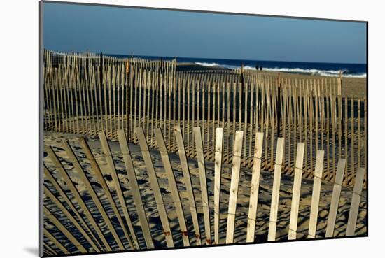 Sand Fence, 2020, (Photograph)-Anthony Butera-Mounted Giclee Print