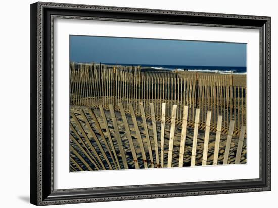 Sand Fence, 2020, (Photograph)-Anthony Butera-Framed Giclee Print