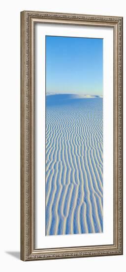 Sand Formations in New Mexico Desert-null-Framed Photographic Print