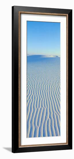 Sand Formations in New Mexico Desert-null-Framed Photographic Print