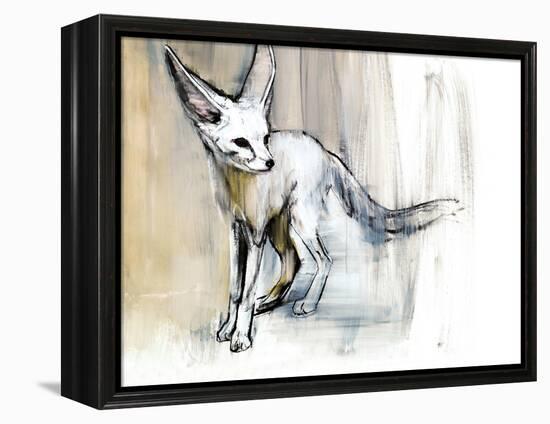 Sand Fox, 2009-Mark Adlington-Framed Premier Image Canvas