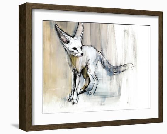 Sand Fox, 2009-Mark Adlington-Framed Giclee Print