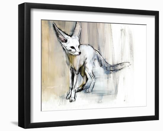 Sand Fox, 2009-Mark Adlington-Framed Giclee Print