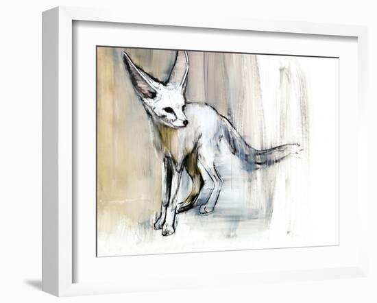 Sand Fox, 2009-Mark Adlington-Framed Giclee Print