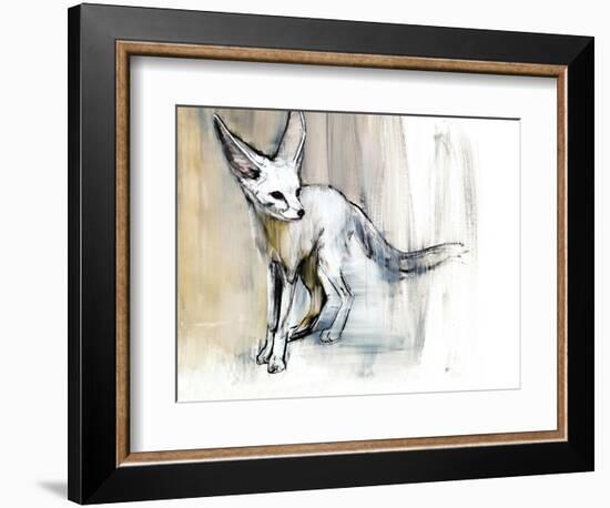 Sand Fox, 2009-Mark Adlington-Framed Giclee Print