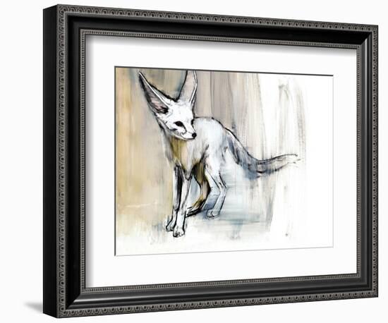 Sand Fox, 2009-Mark Adlington-Framed Giclee Print