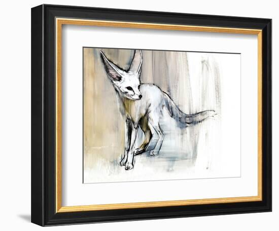 Sand Fox, 2009-Mark Adlington-Framed Giclee Print