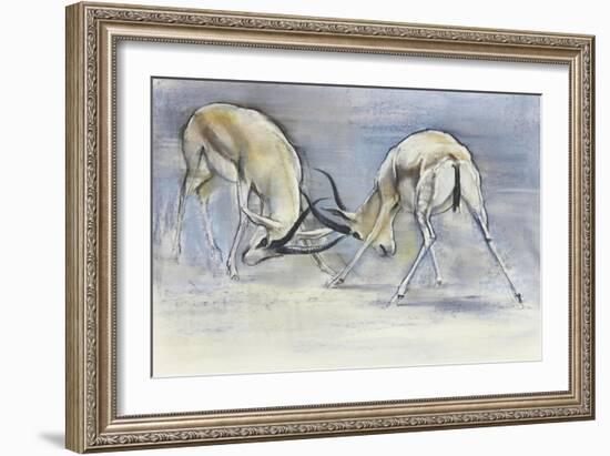 Sand Gazelles, 2009-Mark Adlington-Framed Giclee Print