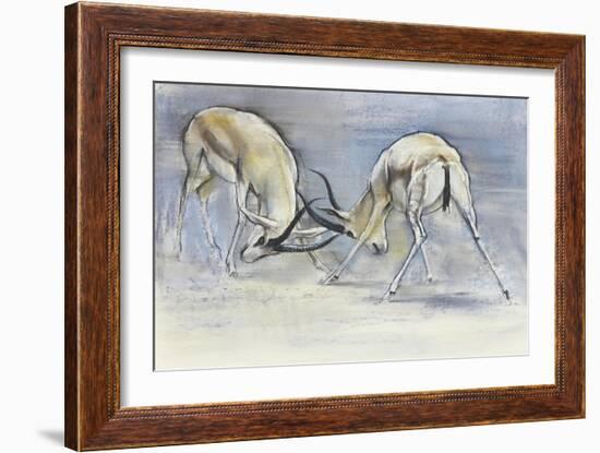 Sand Gazelles, 2009-Mark Adlington-Framed Giclee Print