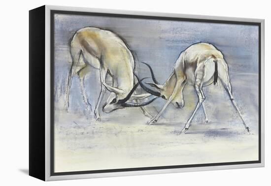 Sand Gazelles, 2009-Mark Adlington-Framed Premier Image Canvas