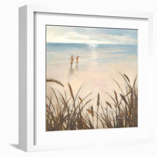 Sand Grasses-Paulo Romero-Framed Art Print