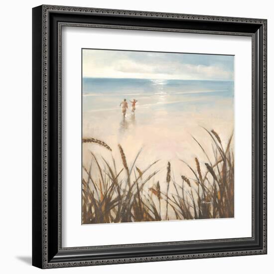 Sand Grasses-Paulo Romero-Framed Art Print