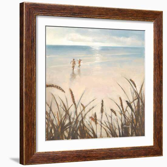 Sand Grasses-Paulo Romero-Framed Art Print