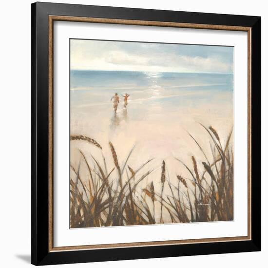 Sand Grasses-Paulo Romero-Framed Art Print