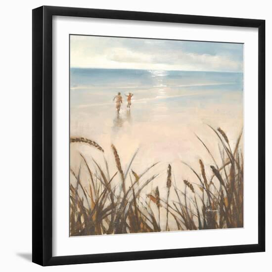 Sand Grasses-Paulo Romero-Framed Art Print