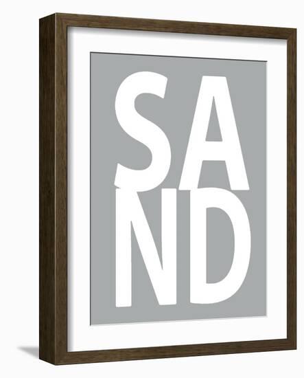 Sand Gray-Jamie MacDowell-Framed Art Print