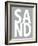 Sand Gray-Jamie MacDowell-Framed Art Print