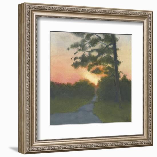 Sand Hill Sunset II-Elissa Gore-Framed Art Print