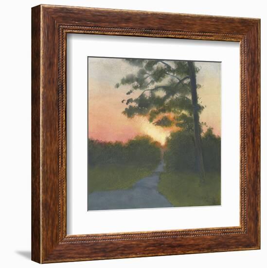 Sand Hill Sunset II-Elissa Gore-Framed Art Print