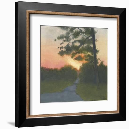 Sand Hill Sunset II-Elissa Gore-Framed Art Print