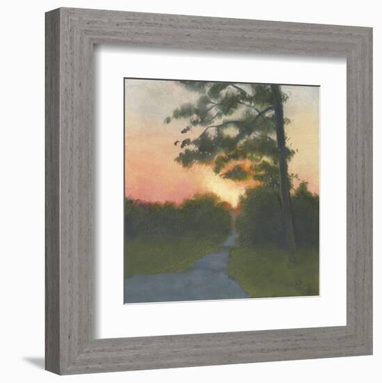 Sand Hill Sunset II-Elissa Gore-Framed Art Print