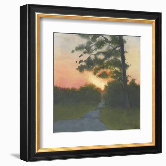 Sand Hill Sunset II-Elissa Gore-Framed Art Print