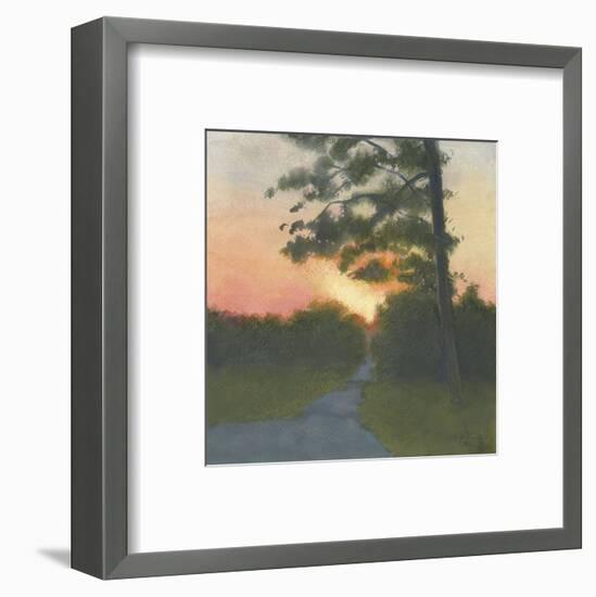 Sand Hill Sunset II-Elissa Gore-Framed Art Print