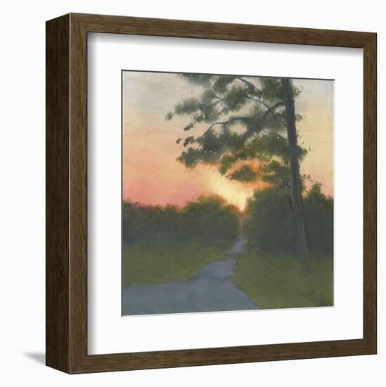 Sand Hill Sunset II-Elissa Gore-Framed Art Print