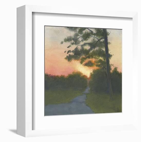 Sand Hill Sunset II-Elissa Gore-Framed Art Print