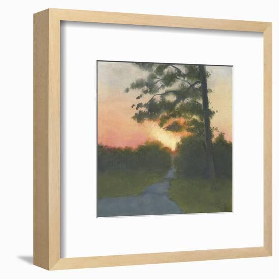 Sand Hill Sunset II-Elissa Gore-Framed Art Print