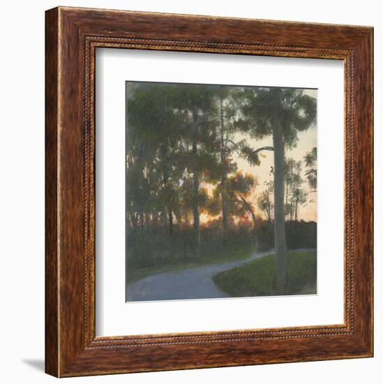 Sand Hill Sunset III-Elissa Gore-Framed Art Print