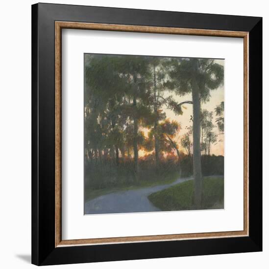 Sand Hill Sunset III-Elissa Gore-Framed Art Print