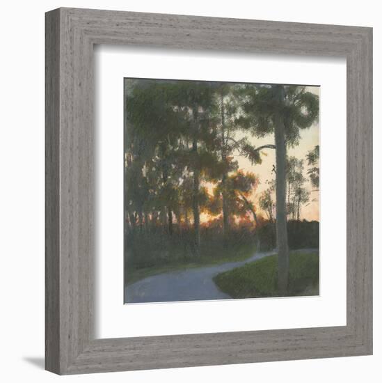 Sand Hill Sunset III-Elissa Gore-Framed Art Print