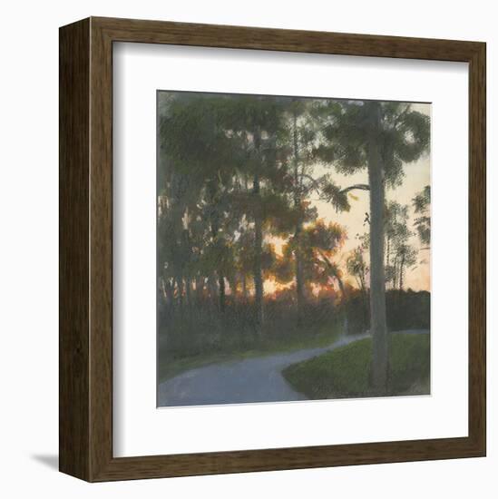 Sand Hill Sunset III-Elissa Gore-Framed Art Print