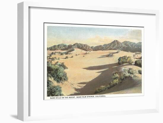 Sand Hills, Palm Springs-null-Framed Premium Giclee Print