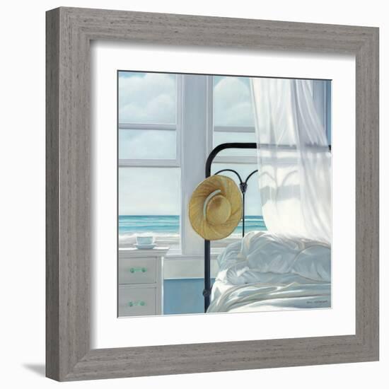 Sand in the Sheets-Karen Hollingsworth-Framed Art Print