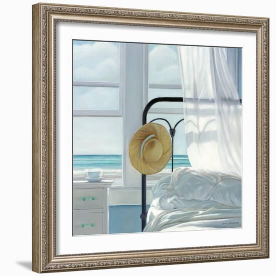 Sand in the Sheets-Karen Hollingsworth-Framed Art Print