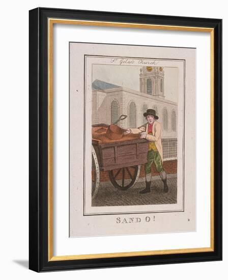 Sand O!, Cries of London, 1804-William Marshall Craig-Framed Giclee Print