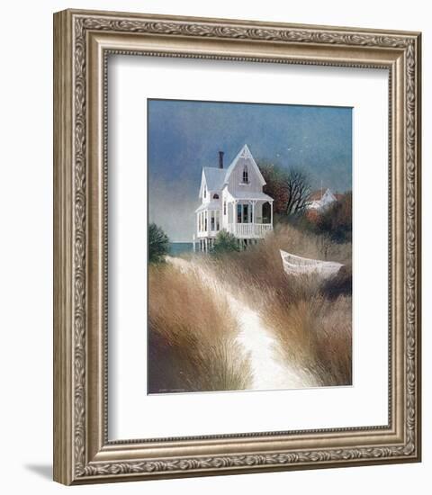 Sand Path-Albert Swayhoover-Framed Art Print