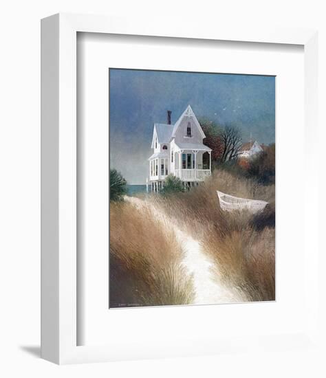 Sand Path-Albert Swayhoover-Framed Art Print