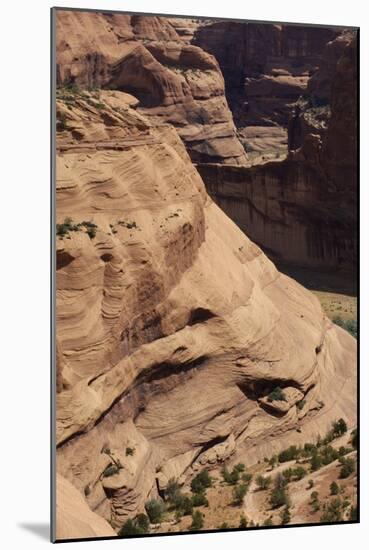 Sand Rock in Chelly Canyon in Navajo National Reserve, Arizona-null-Mounted Giclee Print