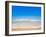 Sand Sea and Sky of Seventy Five Mile Beach, Fraser Island, UNESCO World Heritage Site, Australia-Matthew Williams-Ellis-Framed Photographic Print