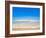 Sand Sea and Sky of Seventy Five Mile Beach, Fraser Island, UNESCO World Heritage Site, Australia-Matthew Williams-Ellis-Framed Photographic Print