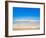 Sand Sea and Sky of Seventy Five Mile Beach, Fraser Island, UNESCO World Heritage Site, Australia-Matthew Williams-Ellis-Framed Photographic Print