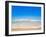 Sand Sea and Sky of Seventy Five Mile Beach, Fraser Island, UNESCO World Heritage Site, Australia-Matthew Williams-Ellis-Framed Photographic Print