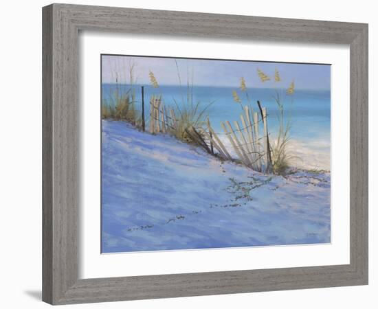 Sand & Sea View-Jill Schultz McGannon-Framed Art Print